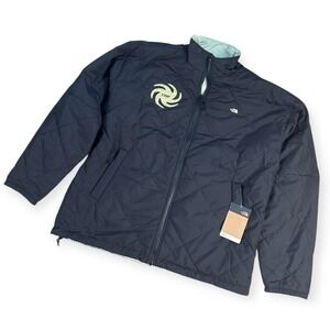 The North Face M Afterburner Jacket TNF Black Misty Reversible Heatseeker Eco XL